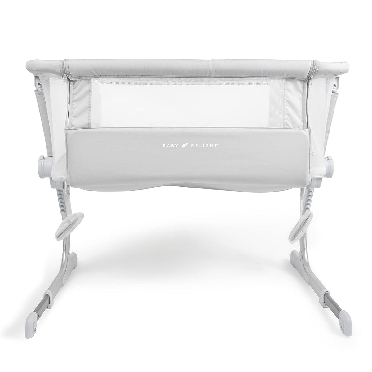 New Baby Delight Beside Me Dreamer Bedside Bassinet (Driftwood Grey)