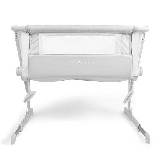 New Baby Delight Beside Me Dreamer Bassinet Bedside Sleeper (Driftwood Gray) - Kidsy