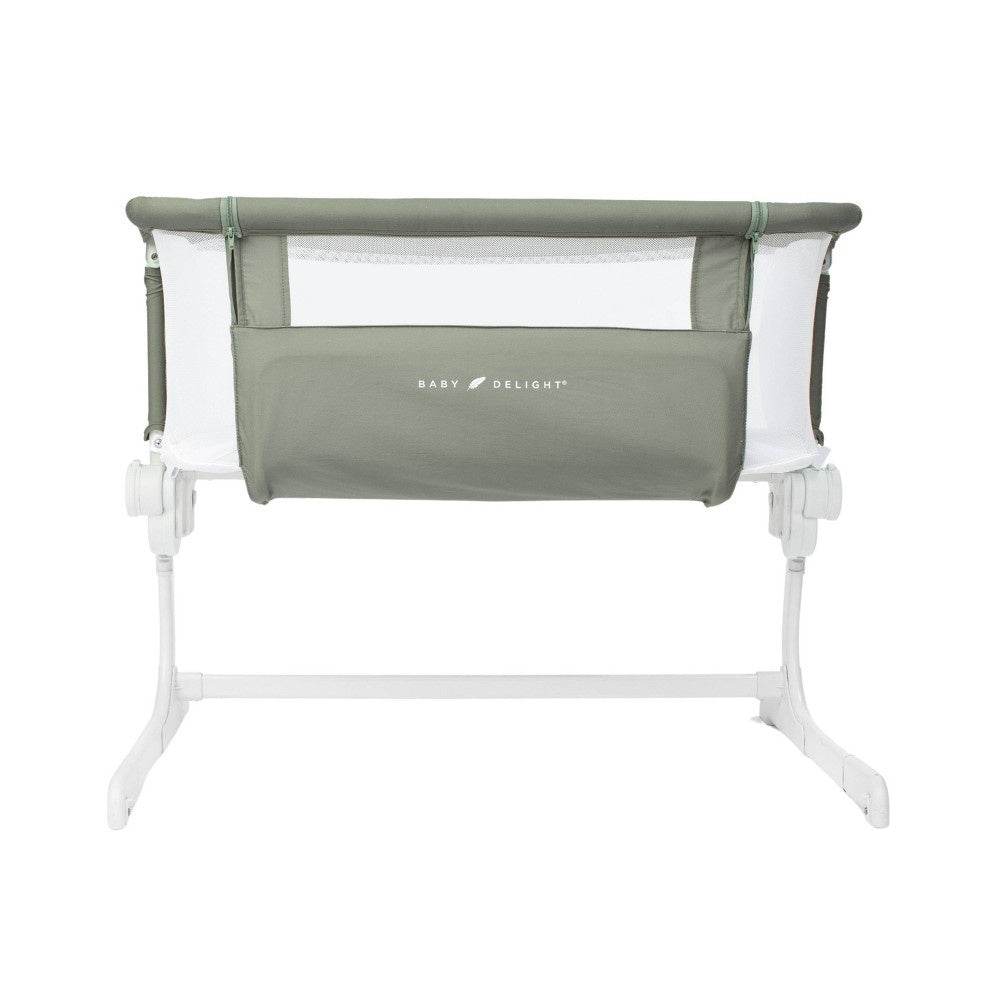 New Baby Delight Beside Me Dreamer Bassinet & Bedside Sleeper (Sage) - Kidsy