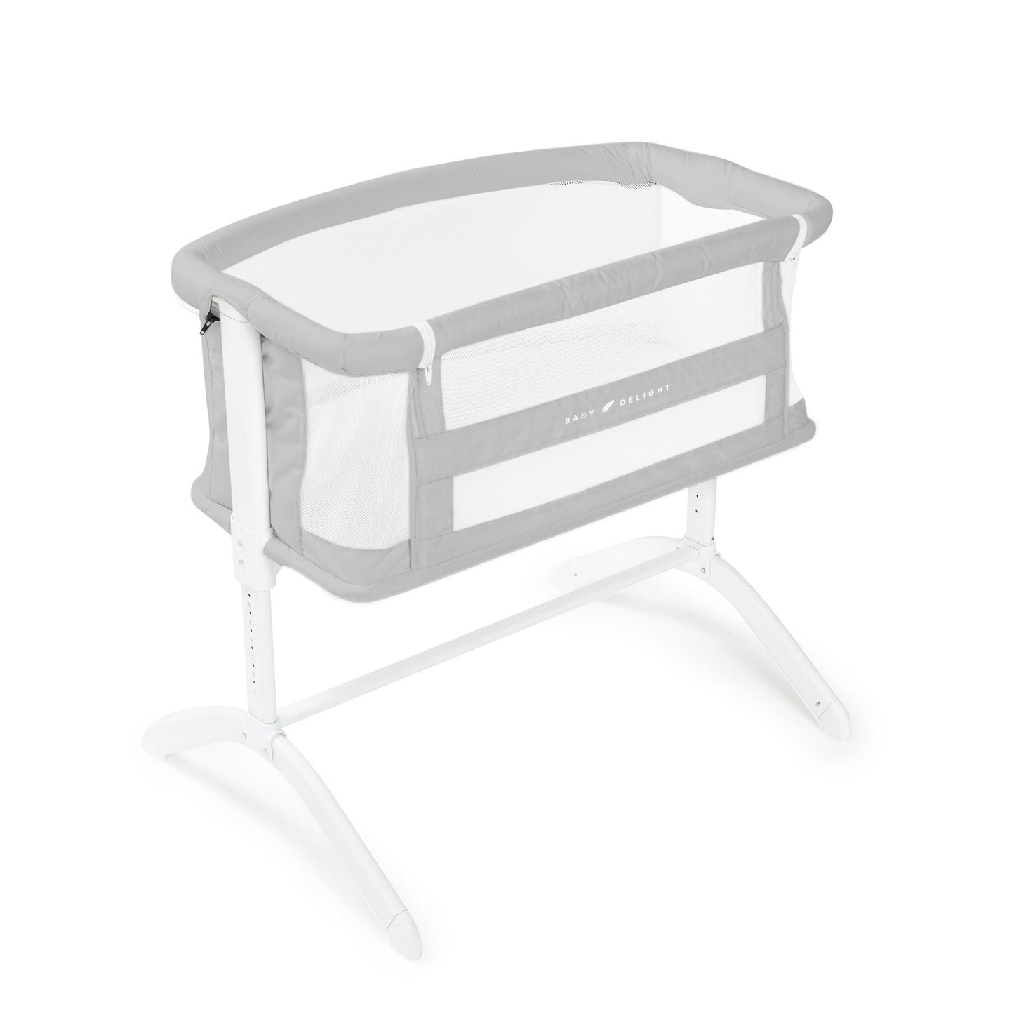 New Baby Delight Beside Me Serenity Bassinet and Bedside Sleeper (Pebble Grey) - Kidsy