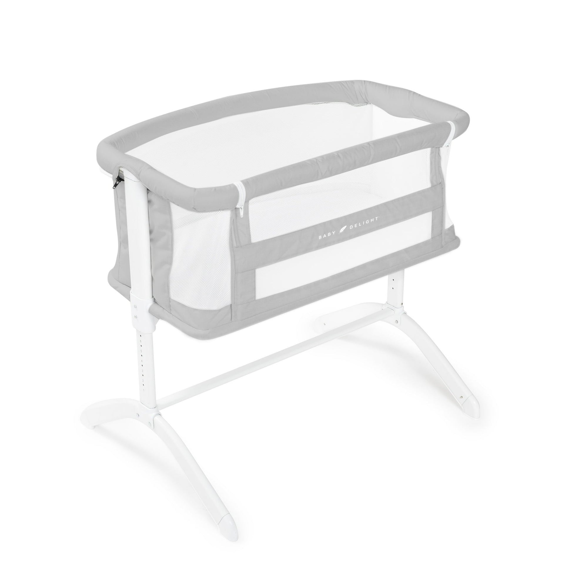 New Baby Delight Beside Me Serenity Bassinet and Bedside Sleeper (Pebble Grey) - Kidsy