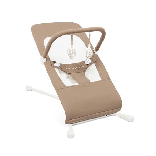 New Baby Delight Highland Portable Bouncer (Organic Mocha) - Kidsy