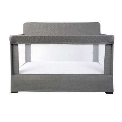 New Baby Delight Lunaire Crib (Charcoal Tweed) - Kidsy