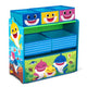 New Baby Shark 6-Cubby Toy Organizer (One Size, Blue) - Kidsy