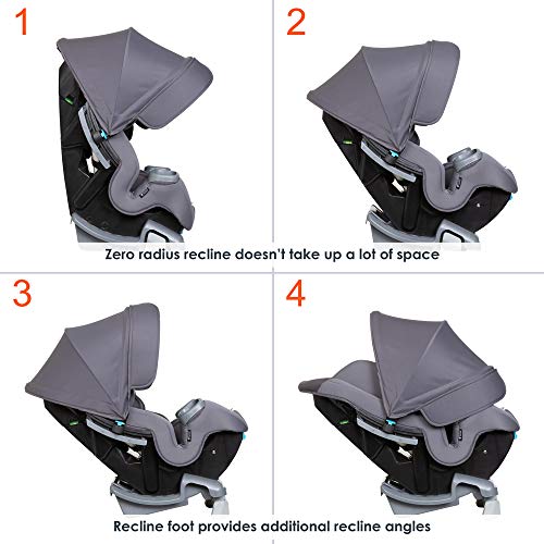 New Baby Trend Cover Me 4 in 1 Convertible Car Seat (Vespa) - Kidsy