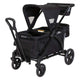 New Baby Trend Expedition 2 - in - 1 Stroller Wagon PLUS (Ultra Black) - Kidsy