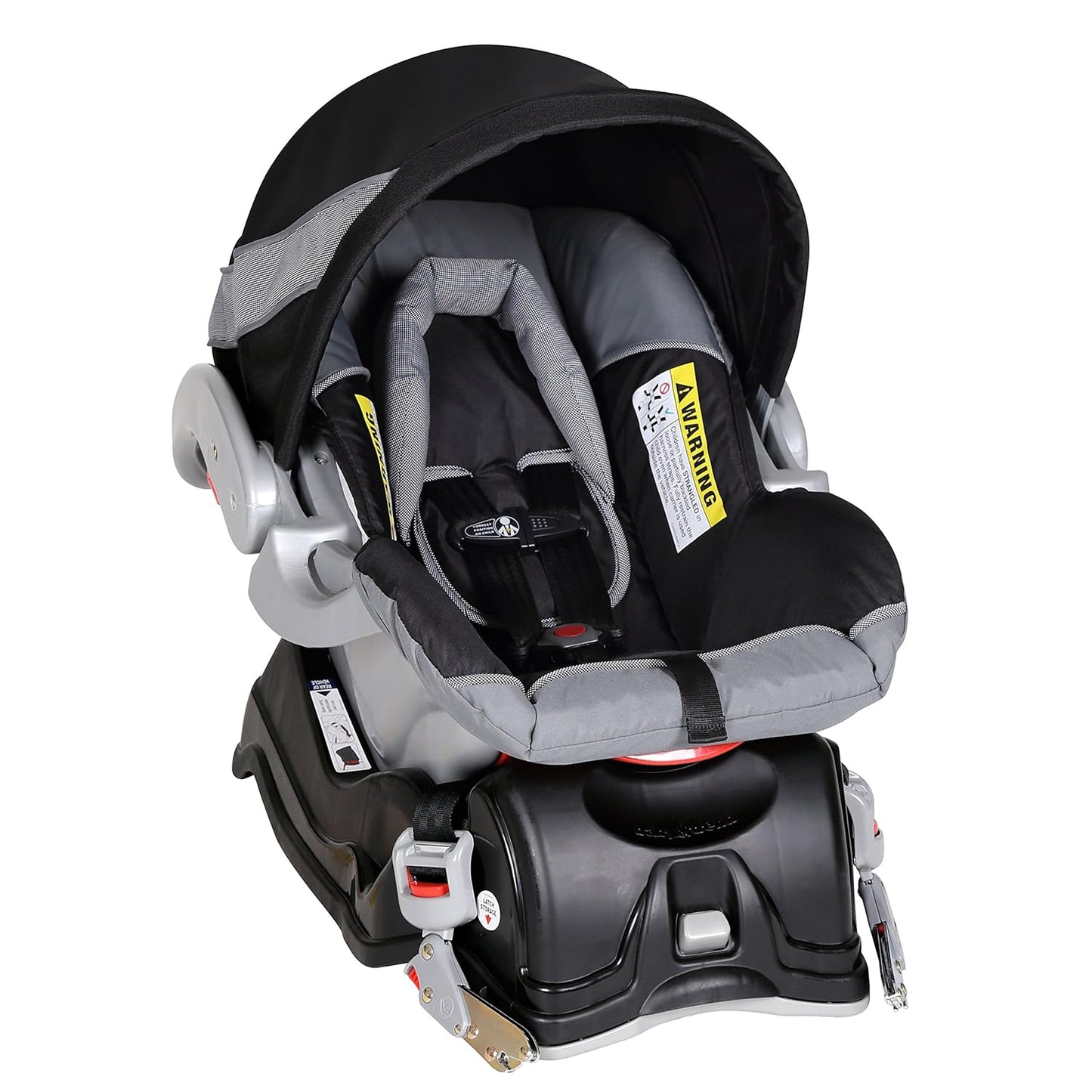 New Baby Trend Expedition Jogger Travel System with EZ Flex - Loc Infant Car Seat (Millenium White) - Kidsy