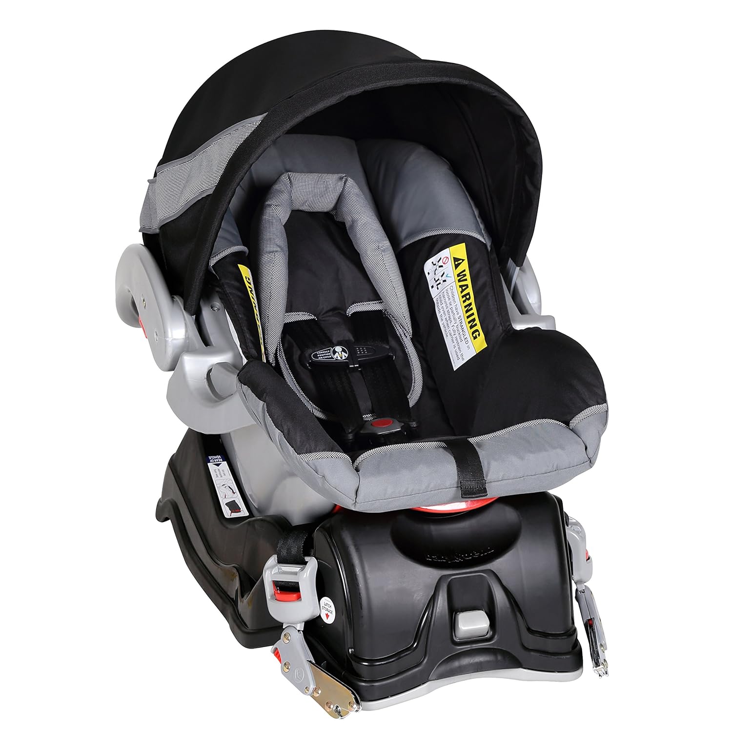 New Baby Trend Expedition Jogger Travel System with EZ Flex - Loc Infant Car Seat (Millenium White) - Kidsy