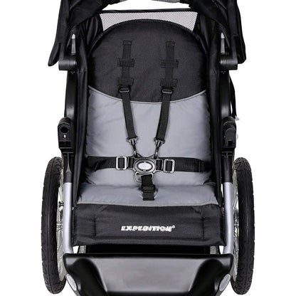 New Baby Trend Expedition Jogger Travel System with EZ Flex - Loc Infant Car Seat (Millenium White) - Kidsy