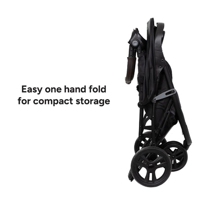 New Baby Trend EZ Ride DLX Stroller Travel System (Dash Midnight) - Kidsy