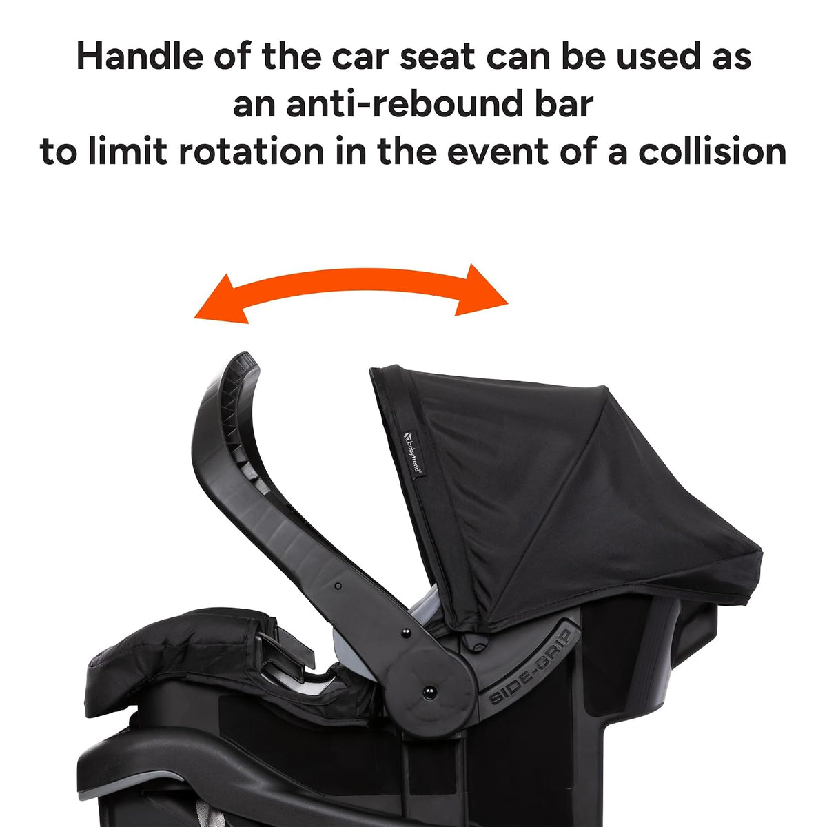 New Baby Trend EZ Ride DLX Stroller Travel System (Dash Midnight) - Kidsy