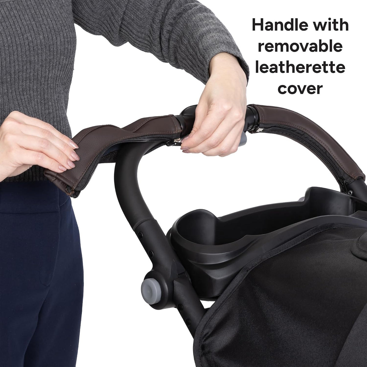 New Baby Trend EZ Ride DLX Stroller Travel System (Dash Midnight) - Kidsy