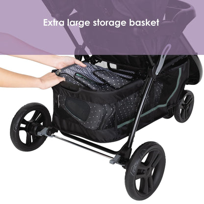 New Baby Trend EZ Ride SE Travel System with Secure - Lift Infant Car Seat (Dash Sage) - Kidsy