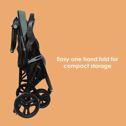 New Baby Trend EZ Ride SE Travel System with Secure - Lift Infant Car Seat (Dash Sage) - Kidsy