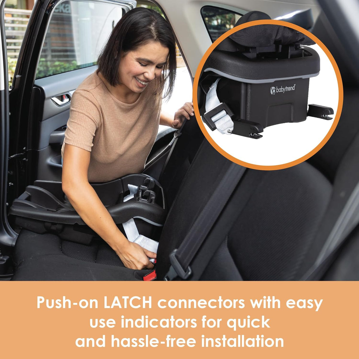 New Baby Trend EZ Ride SE Travel System with Secure - Lift Infant Car Seat (Dash Sage) - Kidsy