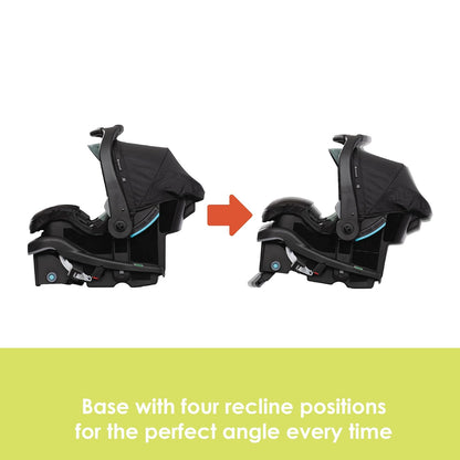 New Baby Trend EZ Ride SE Travel System with Secure - Lift Infant Car Seat (Dash Sage) - Kidsy