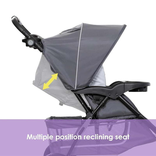 New Baby Trend Ez Ride Travel System With Ez - Lift Car Seat (Dash Grey) - Kidsy