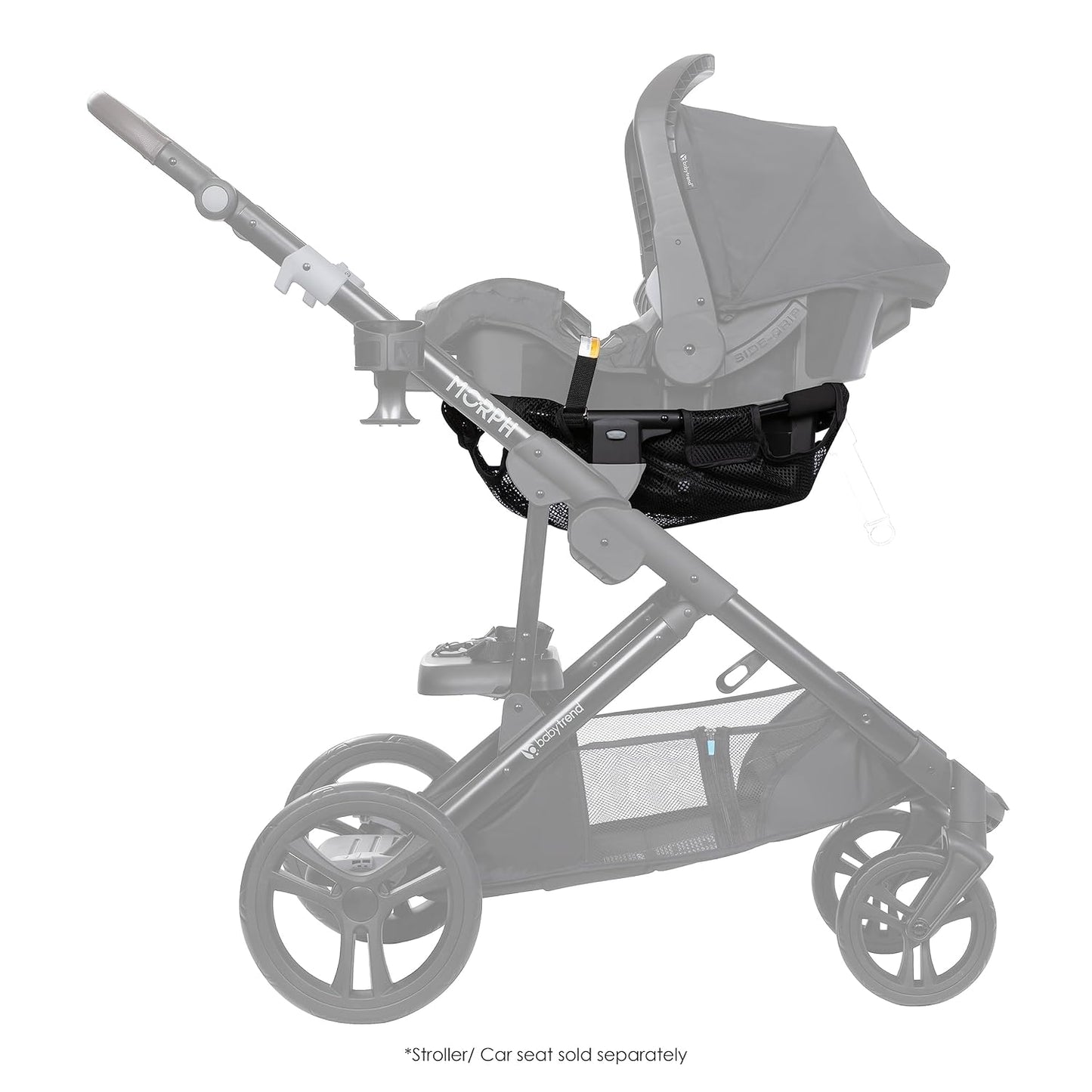 New Baby Trend Morph Single to Double Stroller Infant Car Seat Adapter - Kidsy