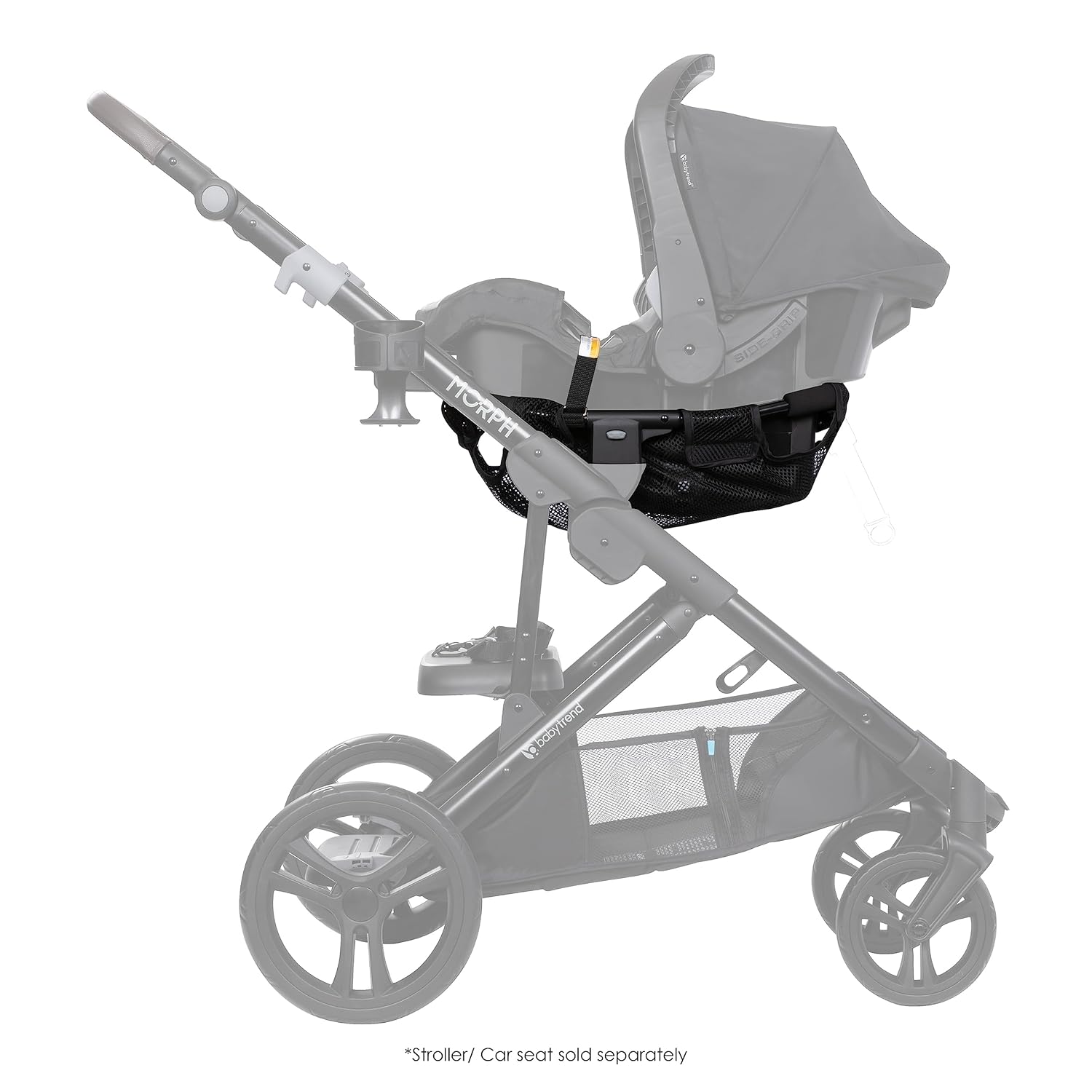 New Baby Trend Morph Single to Double Stroller Infant Car Seat Adapter - Kidsy