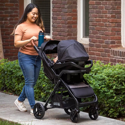 New Baby Trend Passport Cargo Travel System (Black Bamboo) - Kidsy