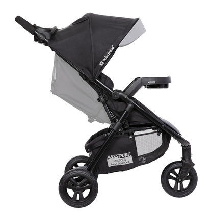 New Baby Trend Passport Seasons All - Terrain Stroller Travel System with EZ - Lift Plus Infant Car Seat (Dash Grey) - Kidsy