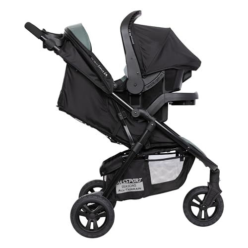New Baby Trend Passport Seasons All - Terrain Travel System (Madrid Green) - Kidsy