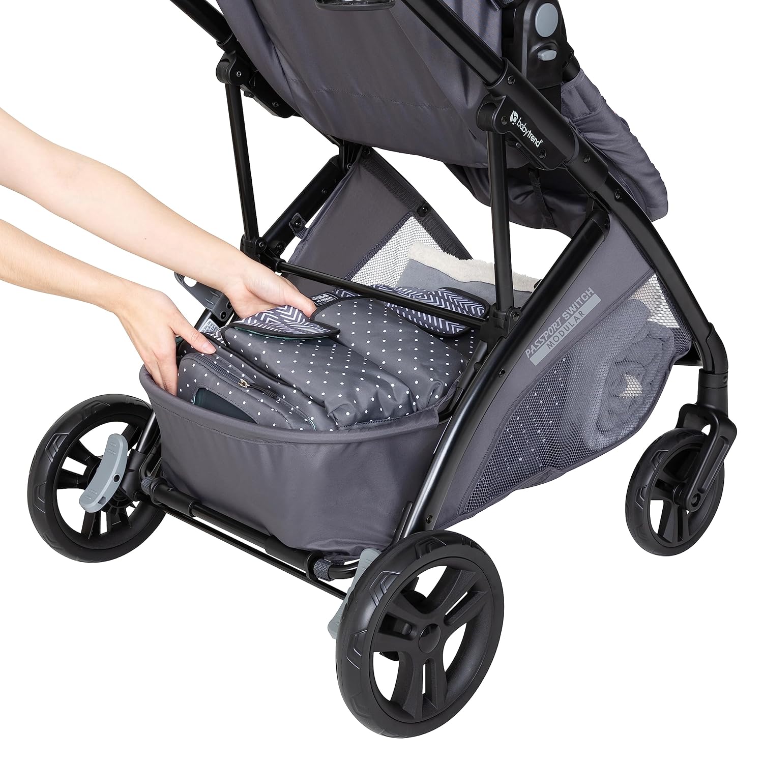 New Baby Trend Passport Switch 6 - in - 1 Travel System – Stroller Only (Dash Pink) - Kidsy