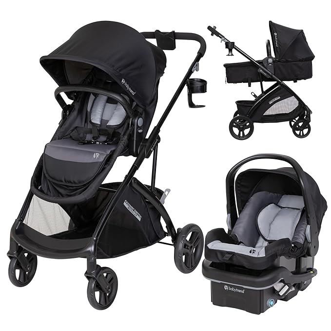 New Baby Trend Passport Switch EZ - Lift Travel System (Black) - Kidsy