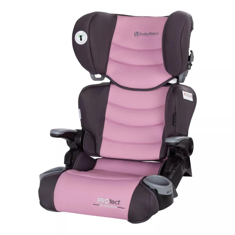 New Baby Trend Protect 2 - in - 1 Folding Booster Car Seat (Dash Rose) - Kidsy