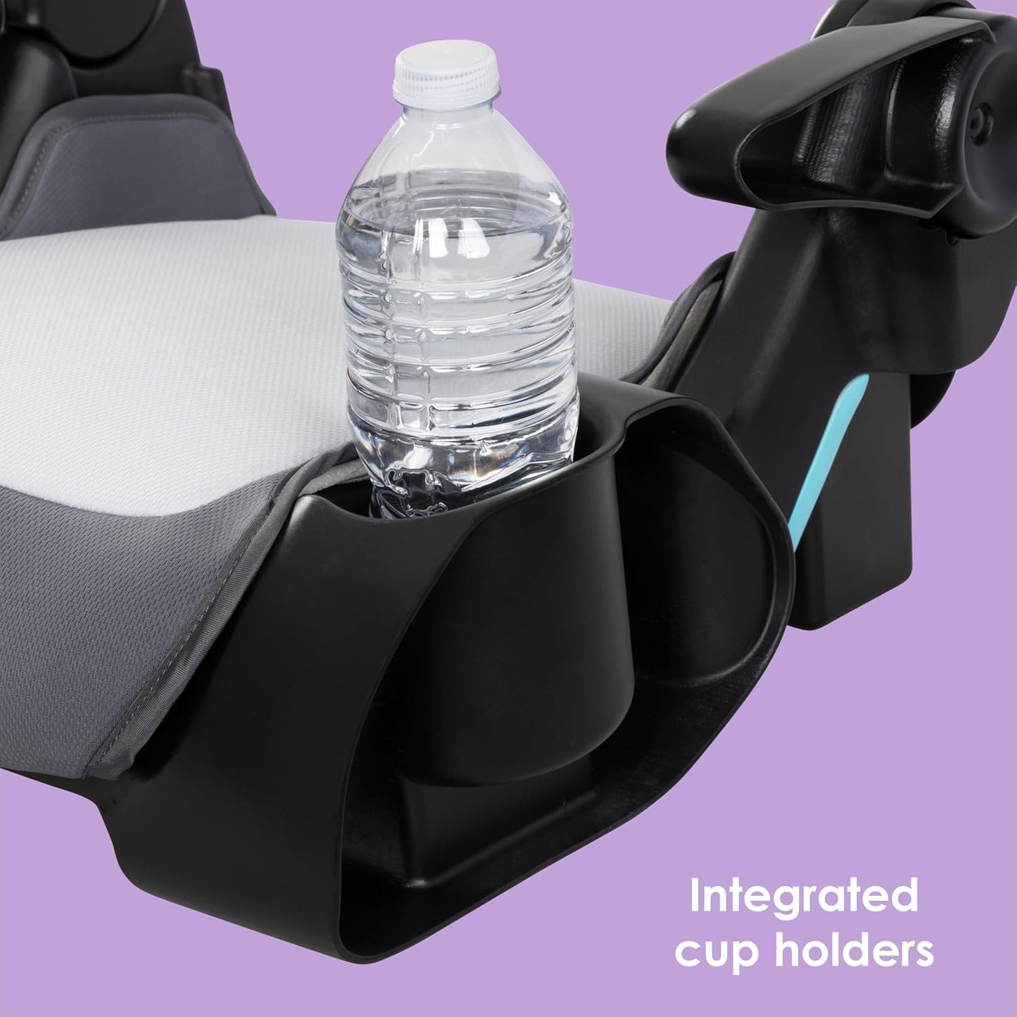 New Baby Trend Protect Slim Backless Booster (Madrid Gray) - Kidsy