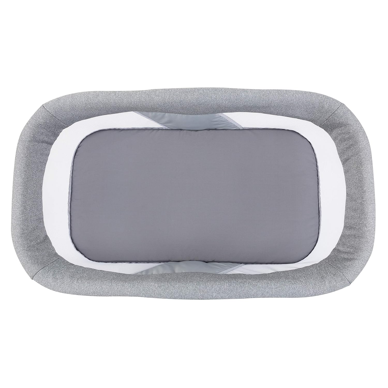 New Baby Trend Quick - Fold 2 - in - 1 Rocking Bassinet (Shadow Stone Gray) - Kidsy