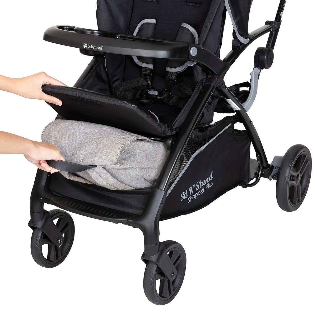 New Baby Trend Sit N’ Stand® 5 - in - 1 Shopper Plus Stroller (Kona) - Kidsy