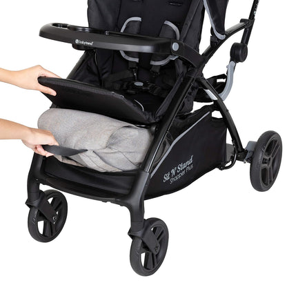 New Baby Trend Sit N’ Stand® 5 - in - 1 Shopper Plus Stroller (Kona) - Kidsy