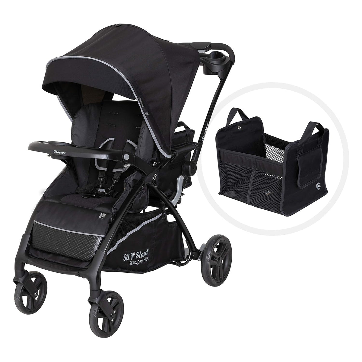 New Baby Trend Sit N’ Stand® 5 - in - 1 Shopper Plus Stroller (Kona) - Kidsy