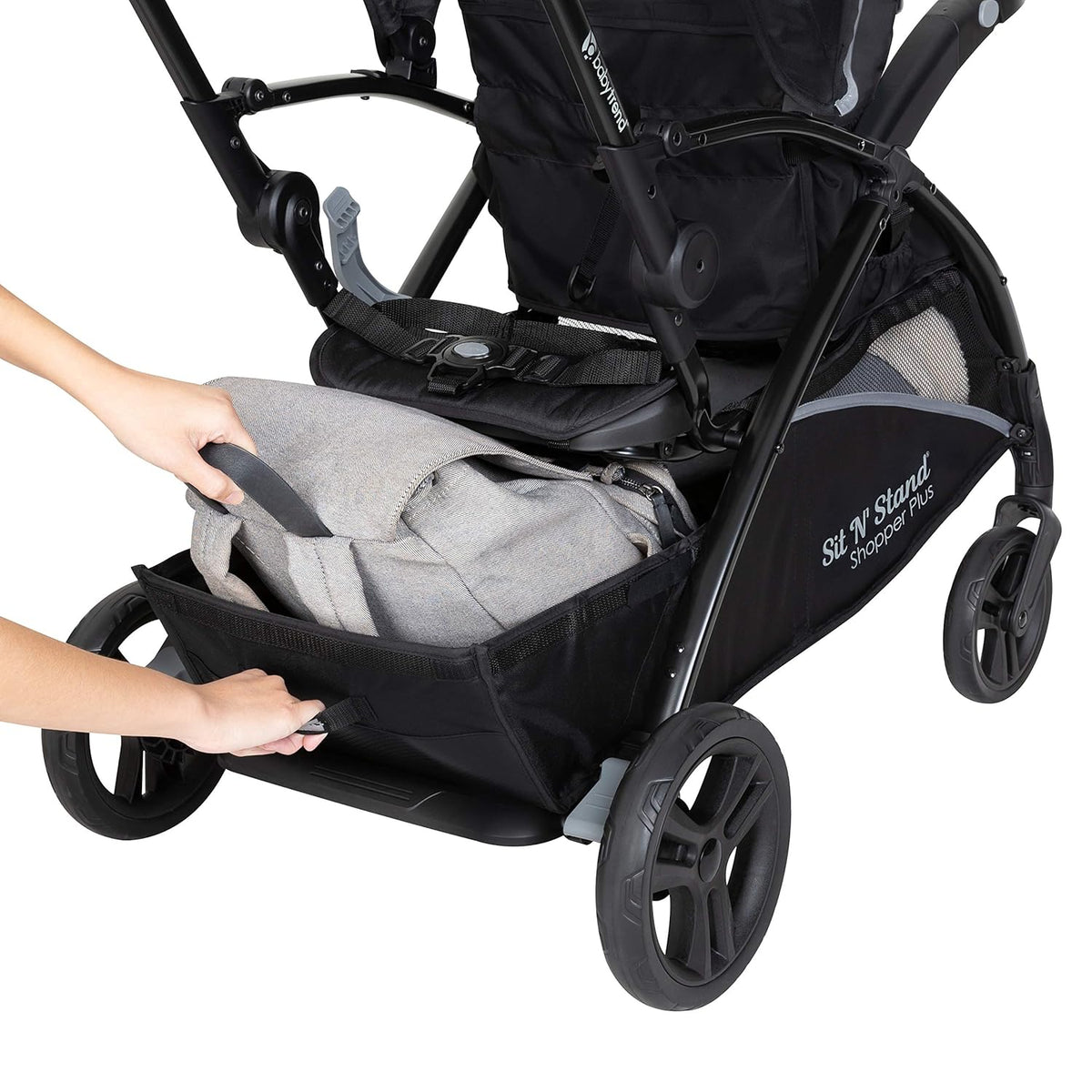 New Baby Trend Sit N’ Stand® 5 - in - 1 Shopper Plus Stroller (Kona) - Kidsy