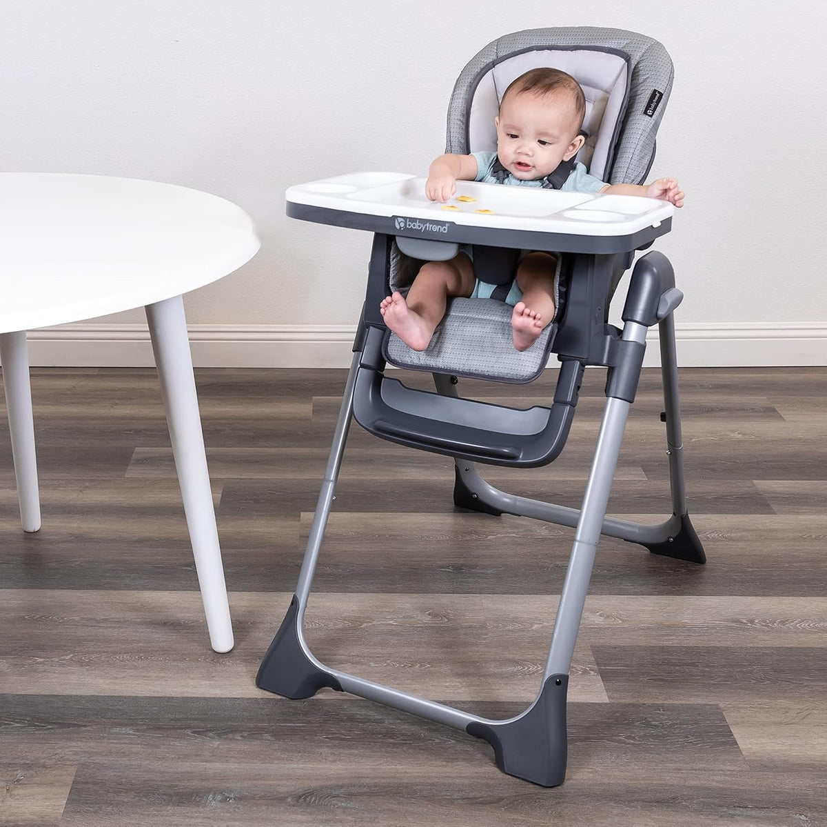 New Baby Trend Sit Right 2.0 3 - in - 1 High Chair (Cozy Grey) - Kidsy