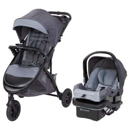 New Baby Trend Tango™ 3 All - Terrain Stroller Travel System with EZ - Lift™ PLUS Infant Car Seat (Ultra Grey) - Kidsy