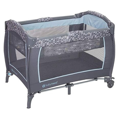 New Baby Trend Trend - E Nursery Center Playard (Starlight Blue) - Kidsy