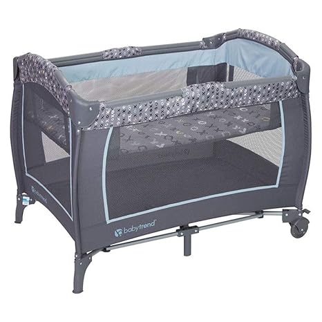 New Baby Trend Trend - E Nursery Center Playard (Starlight Blue) - Kidsy