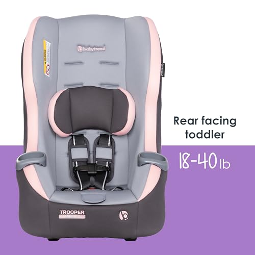 New Baby Trend Trooper 3 - in - 1 Convertible Car Seat (Pink) - Kidsy