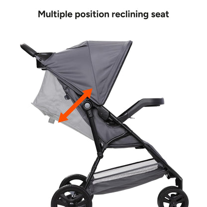 New Baby Trend Venture 3-Wheel Stroller Travel System (Dash Pink) - Kidsy