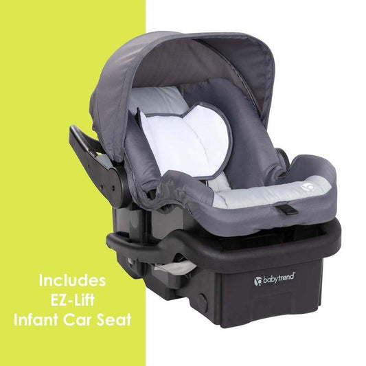New Baby Trend Venture 3 - Wheel Stroller Travel System (Stellar Grey) - Kidsy