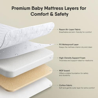 New BabyBond 3 - in - 1 Bassinet Bedside Sleeper (Black) - Kidsy