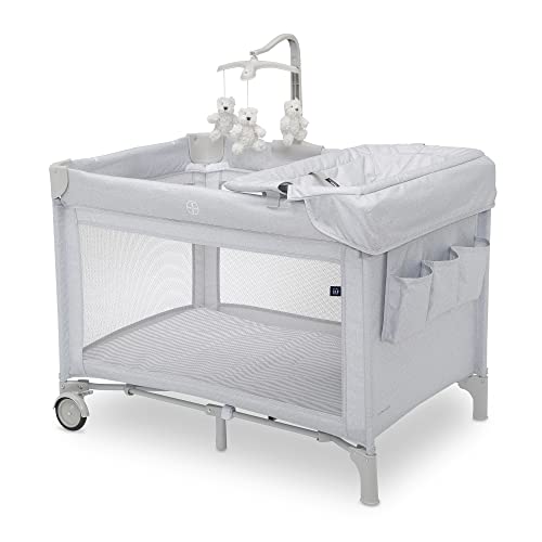 New BabyGap Deluxe Play Yard (Gray) - Kidsy