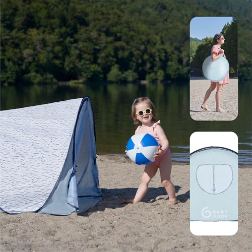 New Babymoov Anti - UV Blue Waves Tent - Kidsy