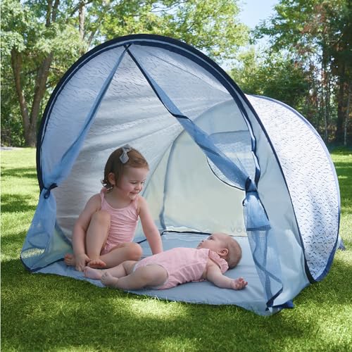 New Babymoov Anti - UV Blue Waves Tent - Kidsy