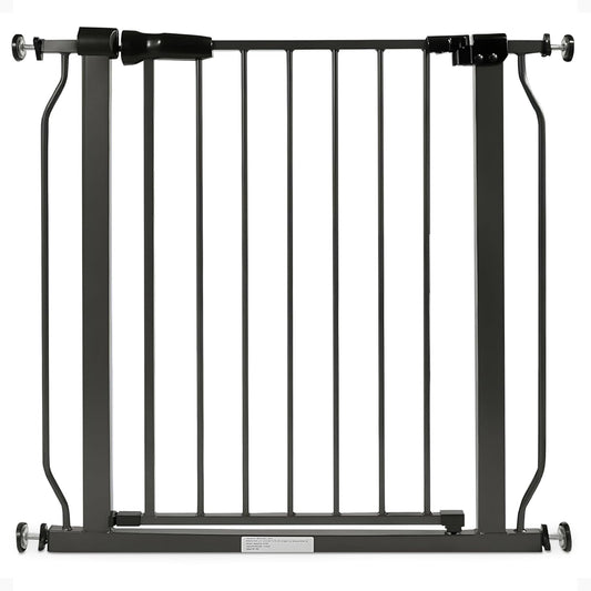 New BalanceFrom Easy Walk - Thru Safety Gate 30 Inch Tall (Graphite) - Kidsy