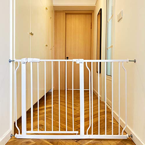 New BalanceFrom Easy Walk - Thru Safety Gate (White) - Kidsy