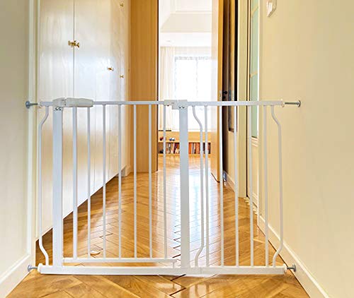 New BalanceFrom Easy Walk - Thru Safety Gate (White) - Kidsy