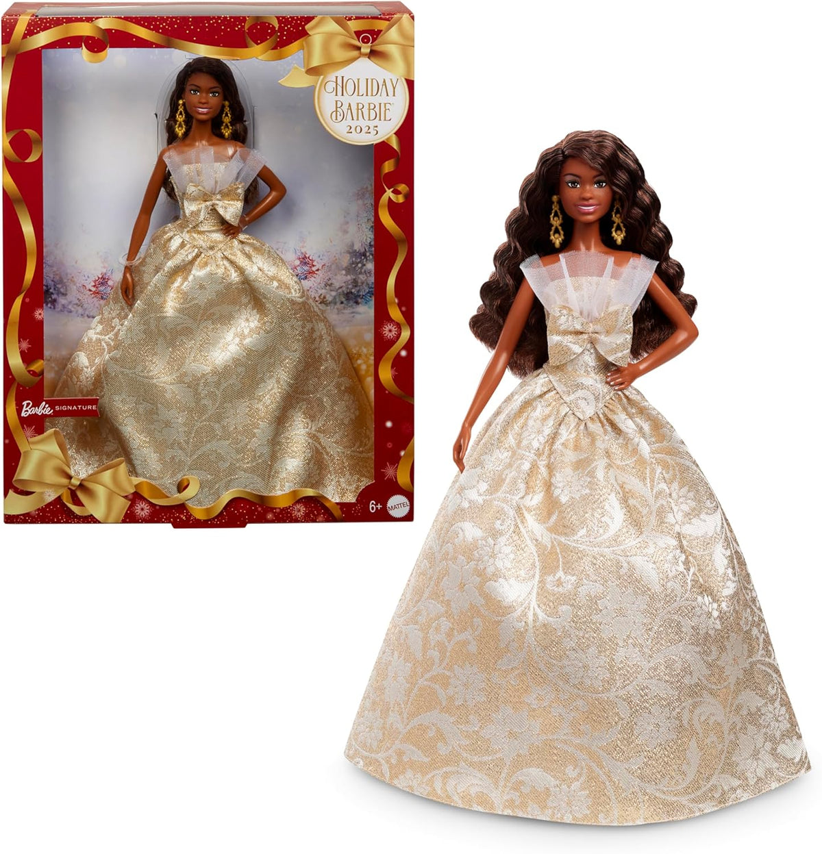 New Barbie Joyeux Noël 2025 Holiday Doll - Kidsy